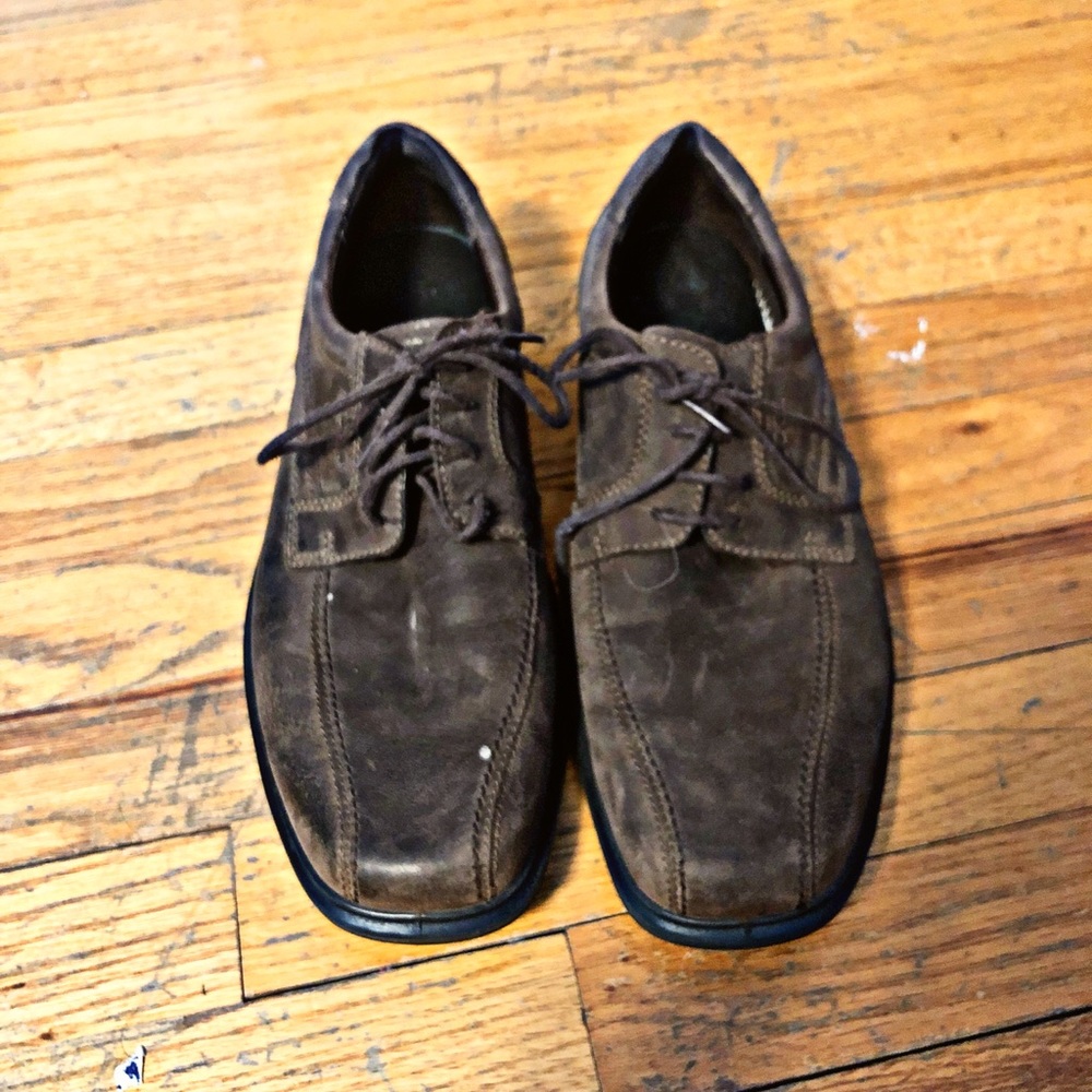 Ecco brown dress shoes